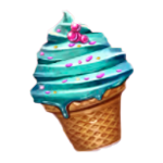 สัญลักษณ์พิเศษ ไอศกรีม เกม CAKE ICE CREAM ค่าย RED TIGER