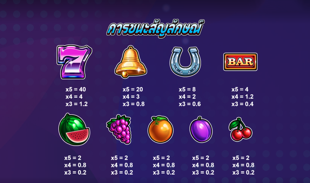 สัญลักษณ์เกม DAIMOND UP ค่าย RED TIGER
