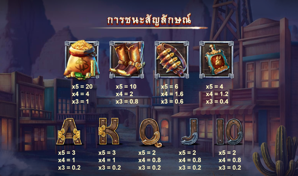 สัญลักษณ์เกม JACKRABBIT JACKPOTS ค่าย RED TIGER