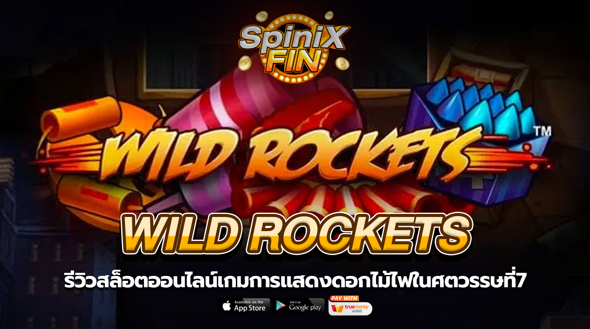 WILD ROCKETS การแสดงดอกไม้ไฟศตวรรษ7