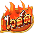 WILD SYMBOL เกม BLAZING CLUSTERS ค่าย RED TIGER