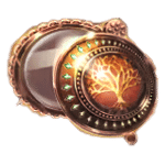 สัญลักษณ์พิเศษ กระจกพก เกม MAJESTIC MYSTERIES POWER REELS ค่าย RED TIGER