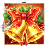 สัญลักษณ์พิเศษ กระดิ่ง เกม JINGLE WAYS MEGAWAYS ค่าย RED TIGER
