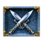 สัญลักษณ์พิเศษ ดาบ เกม DRAGONS CLUSTERBUSTER ค่าย RED TIGER