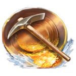 สัญลักษณ์พิเศษ ที่เจาะทอง เกม GET THE GOLD INFINIREELS ค่าย RED TIGER