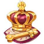 สัญลักษณ์พิเศษ มงกุฎ เกม DOGGY RICHES MEDGAWAYS ค่าย RED TIGER