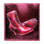 สัญลักษณ์พิเศษ รองเท้าส้นสูง เกม RISQUE MEGAWAYS ค่าย RED TIGER