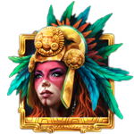 สัญลักษณ์พิเศษ สาวชนเผ่า เกม YUCATANS MYSTERY ค่าย RED TIGER