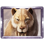 สัญลักษณ์พิเศษ เสือเขี้ยวดาบ เกม WILD TUNDRA ค่าย RED TIGER