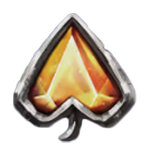 สัญลักษณ์พิเศษ โพดำ เกม ZILIARD KING ค่าย RED TIGER