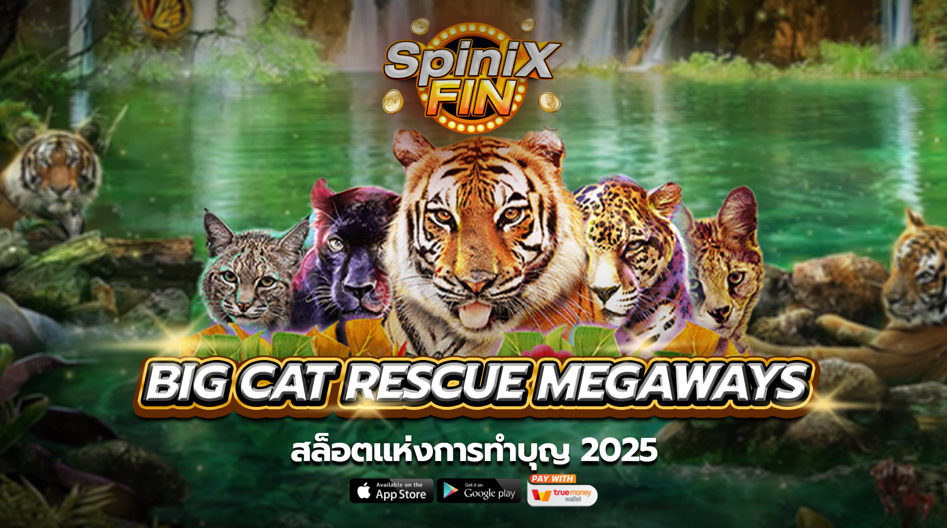 เกม BIG CAT RESCUE MEGAWAYS ค่าย RED TIGER