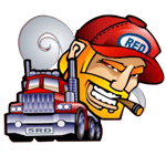 รถบรรทุกสีแดงคันใหญ่ เกม 5 REEL DRIVE ค่าย MICROGAMING