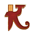 สัญลักษณ์จ่ายต่ำ K เกม WINGS OF RA ค่าย RED TIGER