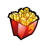 เฟรนช์ฟรายส์ เกม 5 REEL DRIVE ค่าย MICROGAMING