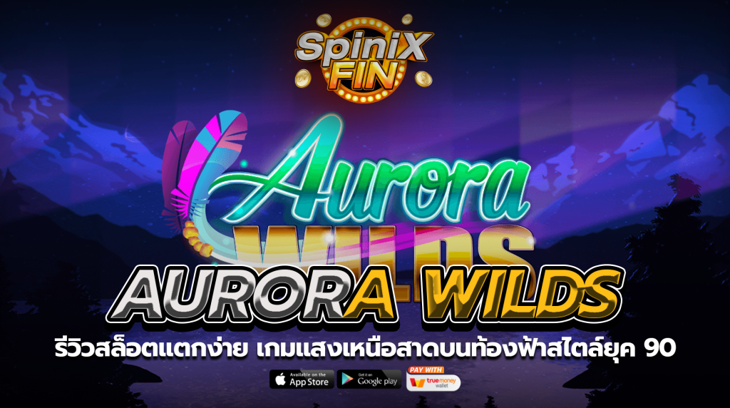 AURORA WILDS แสงเหนือสาดบนท้องฟ้าสไตล์ยุค 90