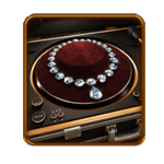 สร้อยคอเพชร เกม AGENT JANE BLONDE MAX VOLUME ค่าย MICROGAMING SLOT