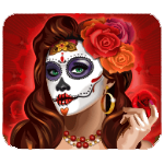 ตัวละครสีแดง เกม BEAUTIFUL BONES ค่าย MICROGAMING SLOT