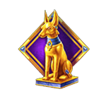 รูปปั้นอนูบิส เกม ARK OF RA ค่าย MICROGAMING SLOT