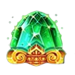 อัญมณีสีเขียว เกม ANCIENT FORTUNES POSEIDON MEGAWAYS ค่าย MICROGAMING SLOT