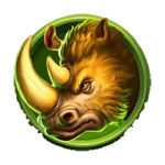 แรดขนยาว เกม BLAZING MAMMOTH ค่าย MICROGAMING SLOT